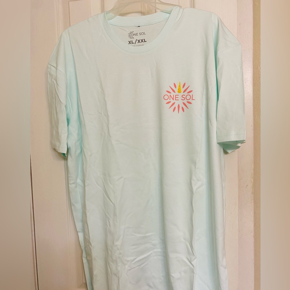 ONE SOL Magic Is What Happens When You Keep Showing Up Gym T-shirt Sz. XL-XXL - Picture 2 of 2